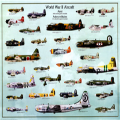 WWII Airplane Poster Roblox decal