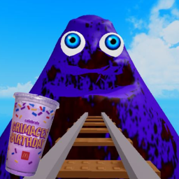 [NEW!] Cart Ride into Grimace Shake at 3AM