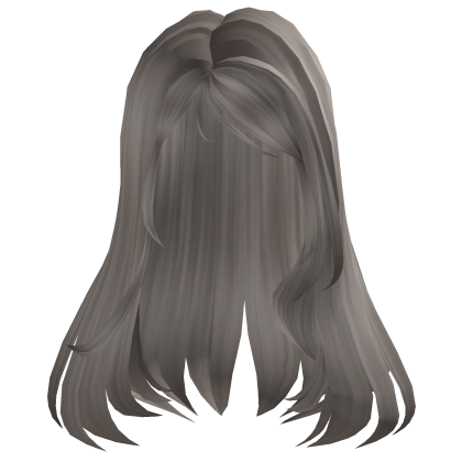 Silver Wavy Angelic Long Y2K Hair Roblox item