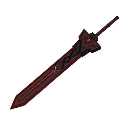 Rideable Red Crimson Royal Greatsword Roblox item