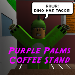 [FIREWORKS] Purple Palms Coffee Stand!