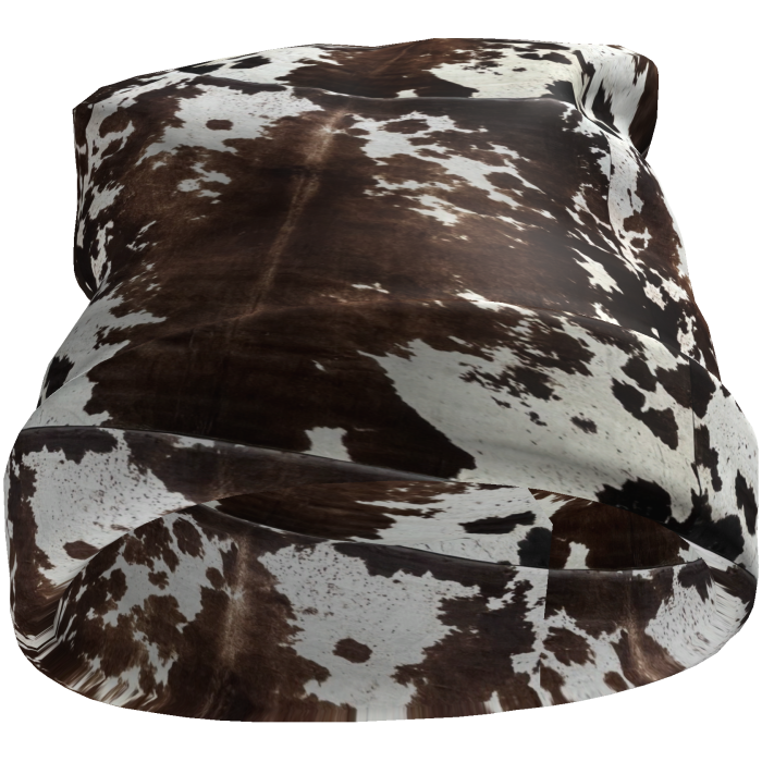 Cow Print Vintage Beanie