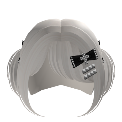 Scene Emo Hair White Roblox item
