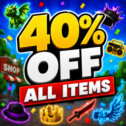 40% OFF ALL ITEMS!