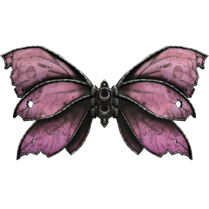 Pink Gothic Butterfly Wings