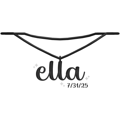 . ‿  ella necklace ୨ ♡ ୧