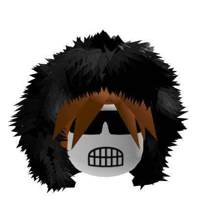 Dashie Brown Hair Fur Black Hood