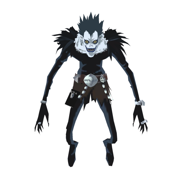 Light Yagami Ryuk Back