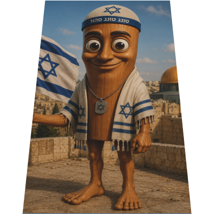 Jewish Tung Tung Tung Sahur Aura Cape