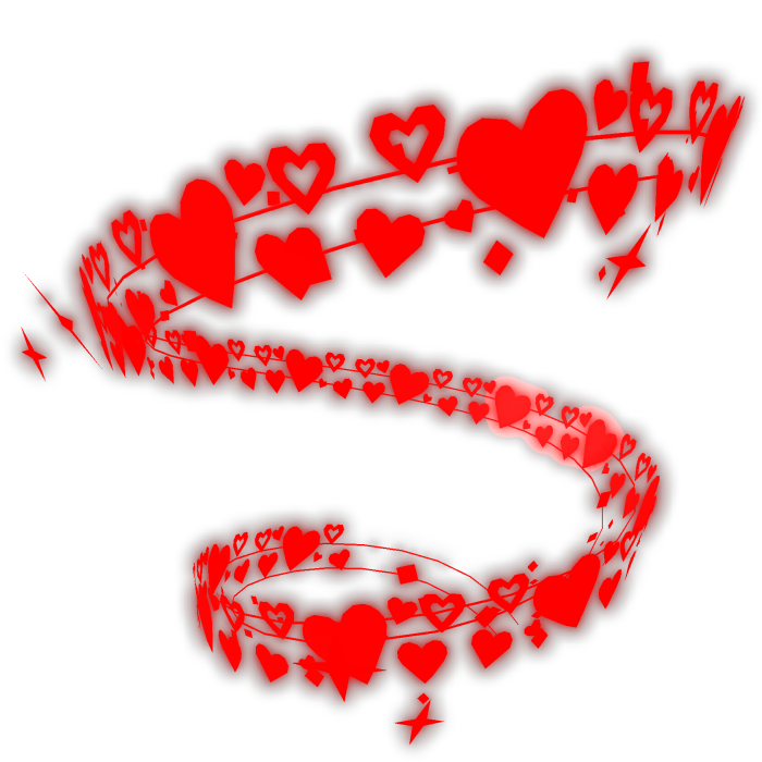 GLOWING Valentines Heart Aura