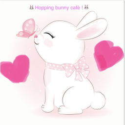 The Hopping Bunny Café! 🎀