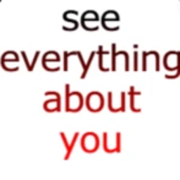 see everything about you
