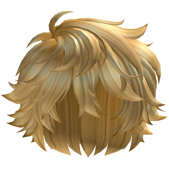 Fluffy Messy Haircut [Cartoon Blonde]