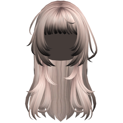 Blonde Punk Flowy Girl Hair