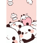 Panda and dayana
