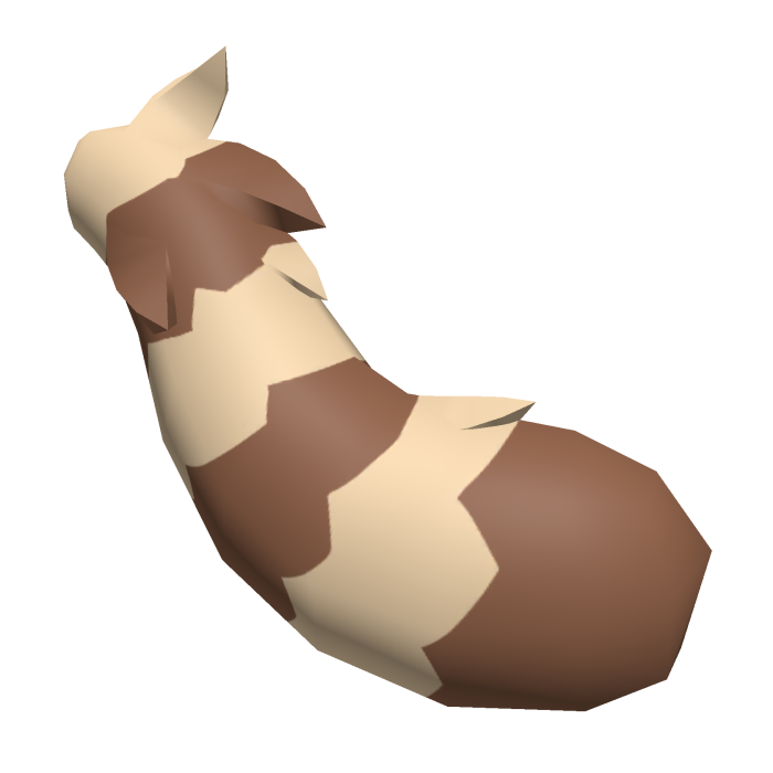 Brown Raccoon Tail