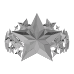 White Diamond Star Crown Of the Angel