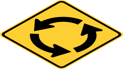Traffic Circle Sign Roblox decal