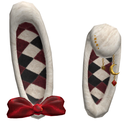 Magic Cute Bunny Rabbit Magician Ears In Red