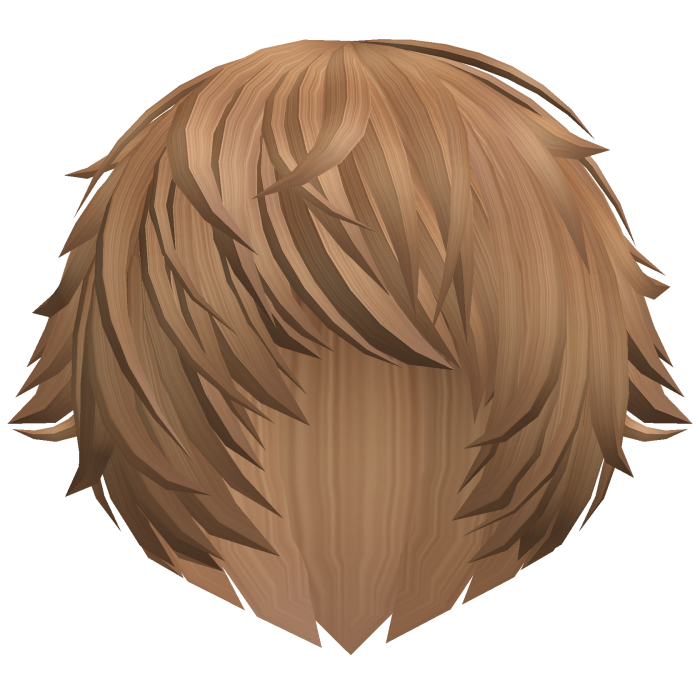 messy ginger vampire emo anime hair w tufts