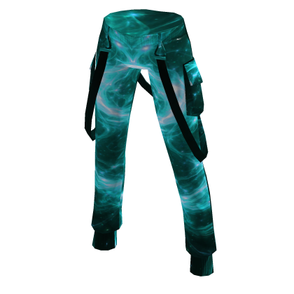 Light Blue Galaxy Pants