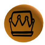 Top hat pin