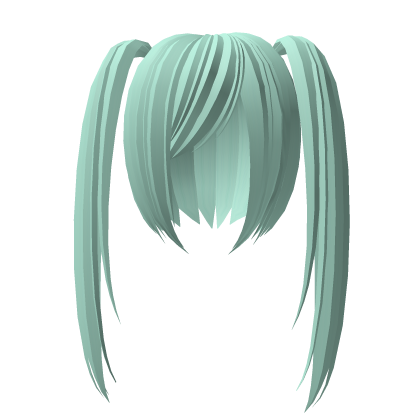 mint emo vkei scene goth pigtails Roblox item