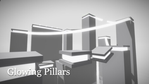 Glowing Pillars (Tier 1 Obby)