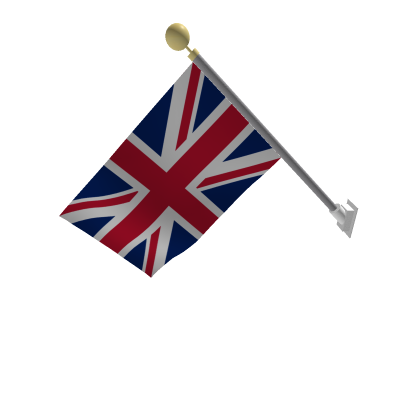 Animated British Flag on Mount