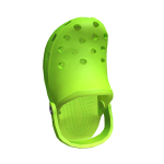 Croc On Your Head - Lime