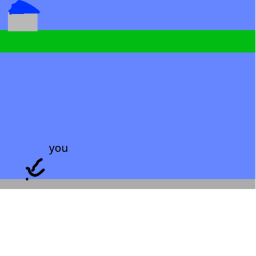 falling land
