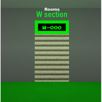 Rooms - W section (Test)