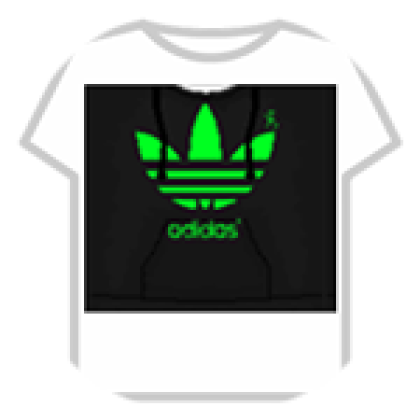 roblox adidas T Shirt schwarz grun Roblox