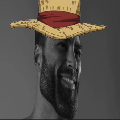 One Piece Chad Roblox decal