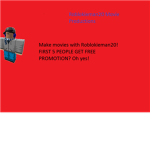 Roblokieman20 Movie Productions