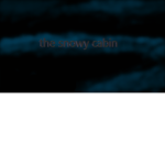the snowy cabin