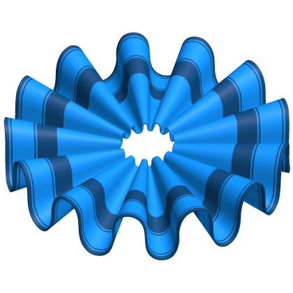 Blue Clown Jester Ruffles Roblox item