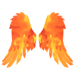 Phoenix's Large Wings