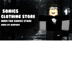 Sonic's Clothing Store