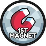 Unlocked 1st Magnet | Roblox Game Badge - Rolimon's