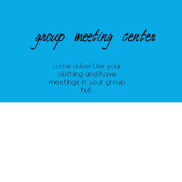 Group Meeting center.