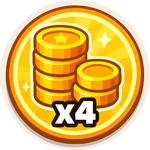 Coin x4