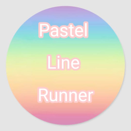 Pastel Line Runner