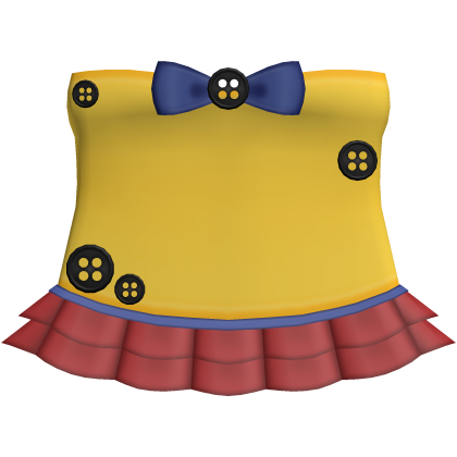 ♡ cute buttoned coraline dress