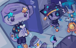 {stitch and angel,and cinnamaroll group!