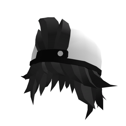 Baseball Cap Black Hair Roblox item