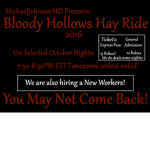 Bloody Hollows Hay Ride