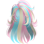 Cotton Candy Ice Cream Hair