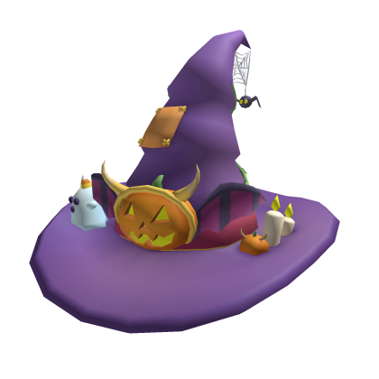 Cursed Pumpkin Witch Hat