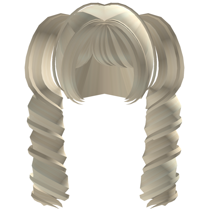 ꒰♡꒱: Cute Tweencore Curly Long Blonde Pigtails